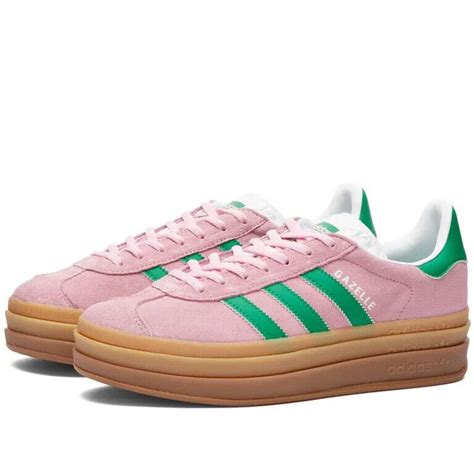 adidas pink grün gazelle|adidas gazelle pink fusion.